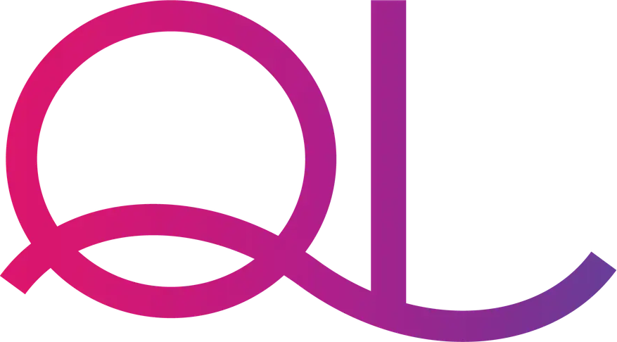 Quantum Leap Healthcare Collaborative branding by Cooper, Levy & Partners, a San Francisco design studio
